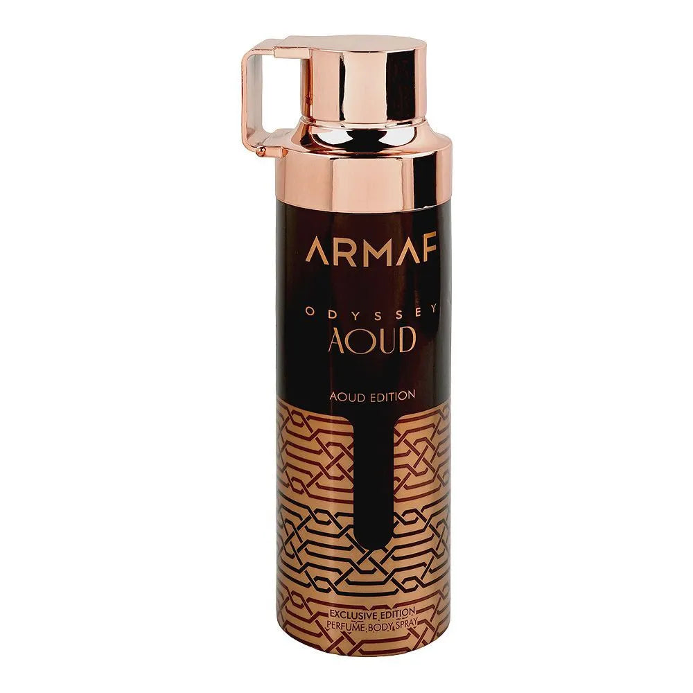 Armaf Odyssey Aoud Edition Perfume Body Spray – 200ml Armaf