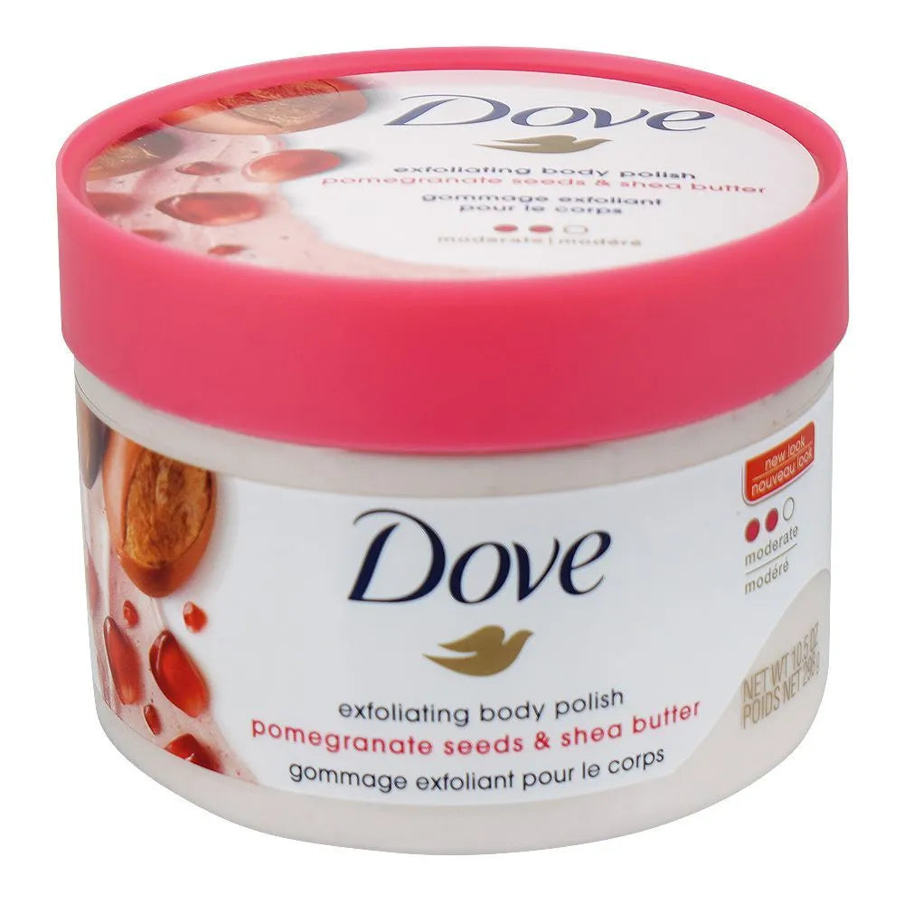 Dove Pomegranate Seeds & Shea Butter Exfoliating Body Polish - 298gm Dove