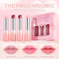 Dragon Ranee Color Changing Lipstick Set - 4Pcs Dragon Ranee