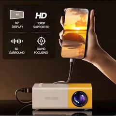 YG300 Portable Mini Projector Cosmia.pk