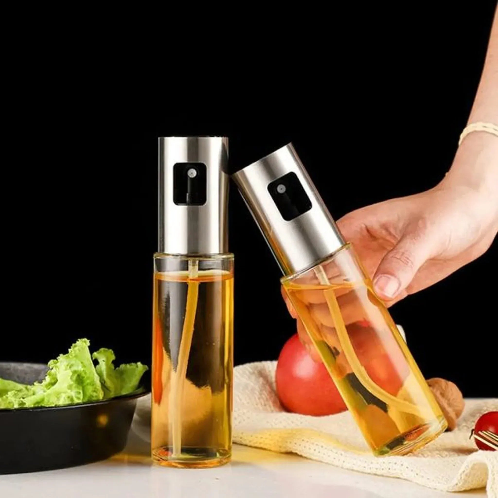 Glass Cooking Oil Sprayer Bottle-100ml Cosmia.pk