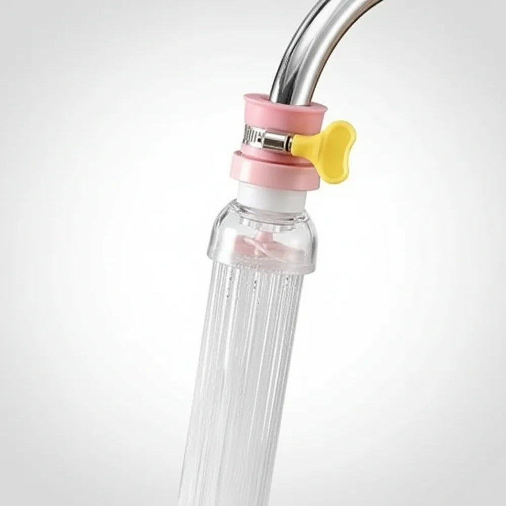 Rhino Faucet Anti-Splash Water-Saving Shower Head – 360° Rotatable Rhino