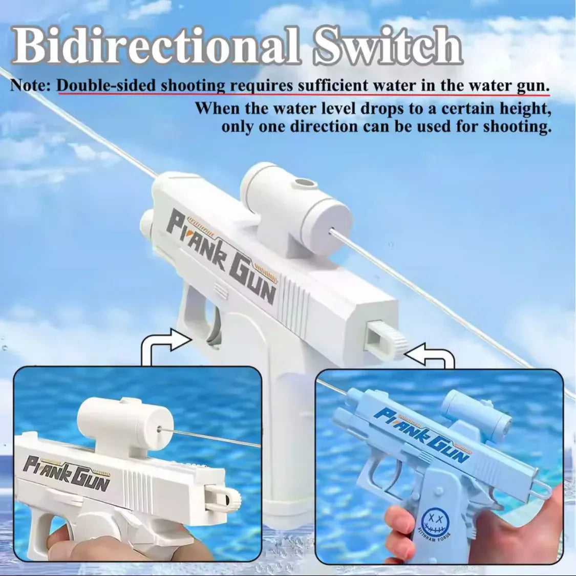 Prank Two-Way Water Gun-Each Cosmia.pk