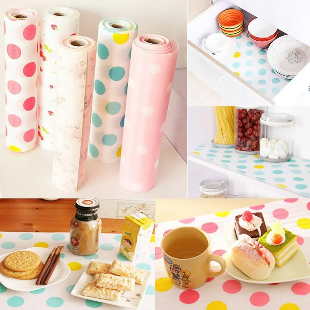Waterproof Washable Drawer and Shelf Liner Roll Cosmia.pk