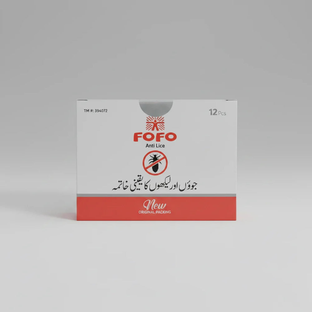 FOFO Anti Lice Treatment - 12 Pcs Box FOFO