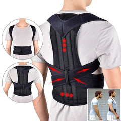 Back Straightener Brace with Lumbar Waist Belt-Each Cosmia.pk