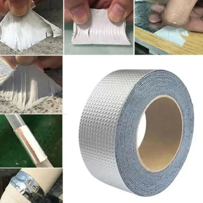 Strong Waterproof Butyl Rubber Aluminum Foil Tape Cosmia.pk