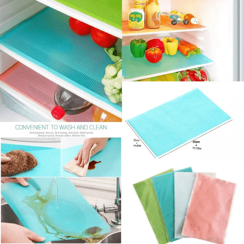 Multipurpose Washable Waterproof Refrigerator and Drawer Liner Mats Cosmia.pk