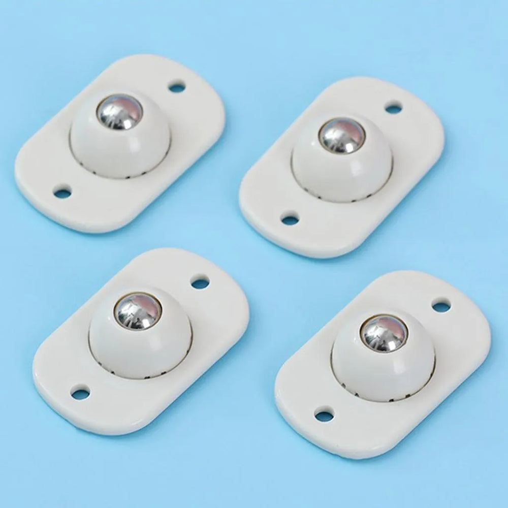 4 Pcs Self-Adhesive Universal Mini Swivel Caster Wheels Cosmia.pk