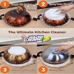 Yinruike Heavy Duty Kitchen Oil and Grease Cleaner Spray -500ml Yinruike