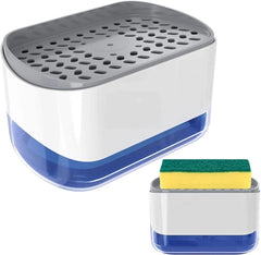 2-in-1 Dish Soap Pump Dispenser and Sponge Holder Cosmia.pk