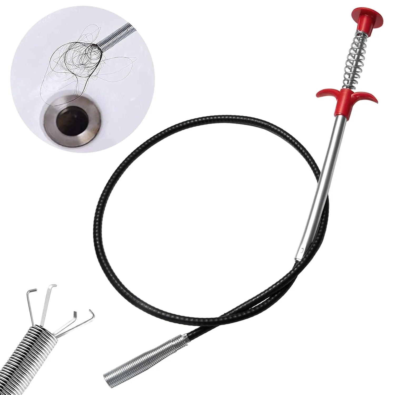 Flexible Drain Clog Remover Cleaning Claw-Each Cosmia.pk