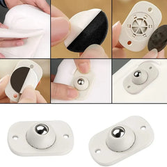 4 Pcs Self-Adhesive Universal Mini Swivel Caster Wheels Cosmia.pk