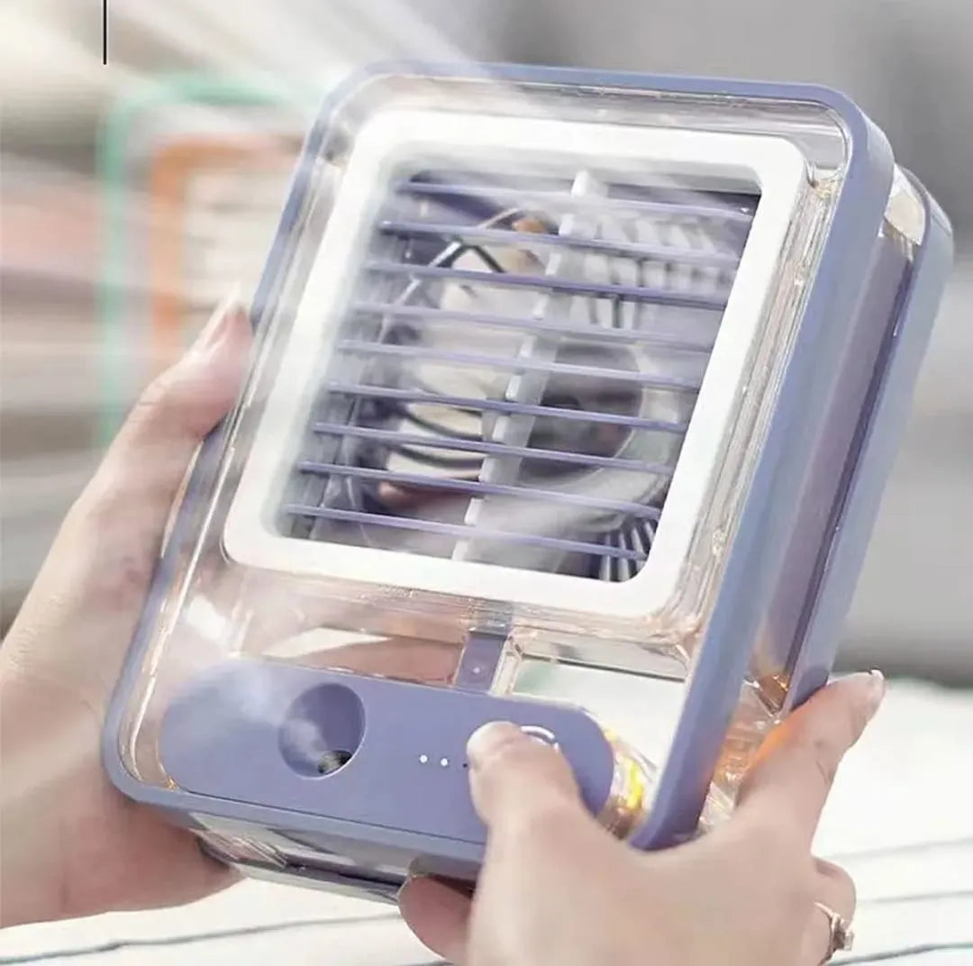 Portable Mini Air Conditioner Fan with Cool Mist Humidifier Cosmia.pk