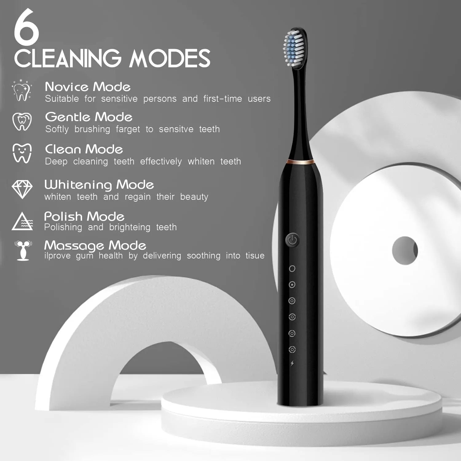 X-3 Sonic Electric Toothbrush - Each X-3