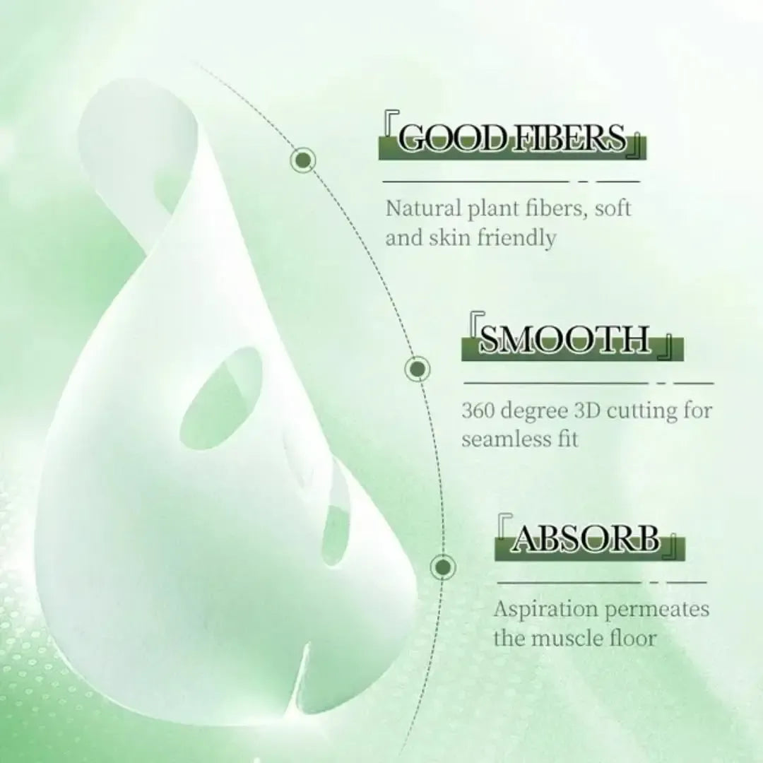 Bioaqua Sea Grape Lustrous Hydrating Facial Mask - Each Bioaqua