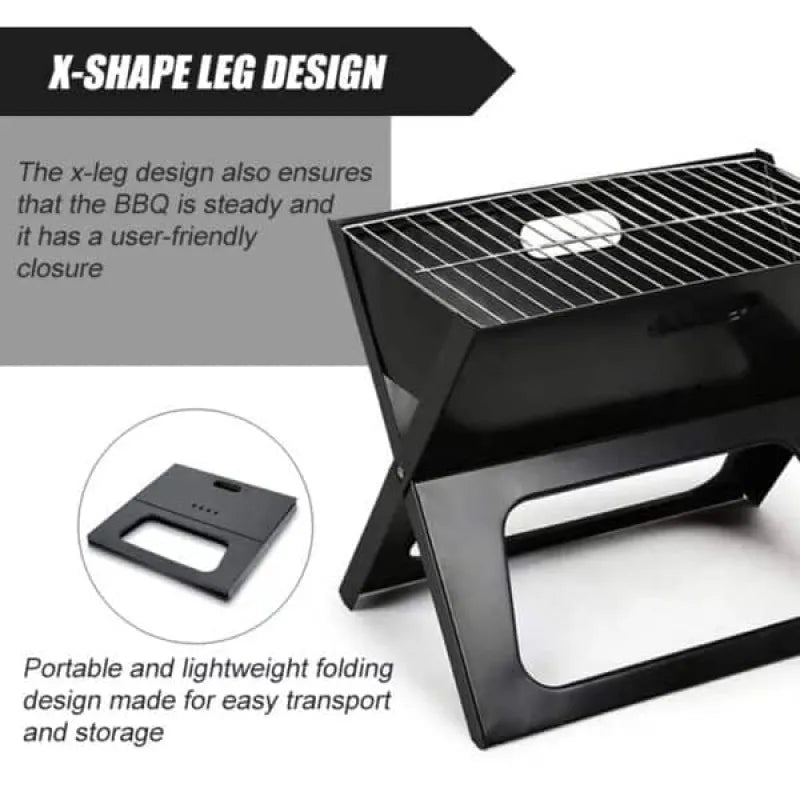 Portable Folding Charcoal BBQ Grill Cosmia.pk