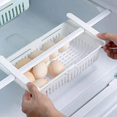 Adjustable Stretchable Refrigerator Organizer Drawer -Each Cosmia.pk