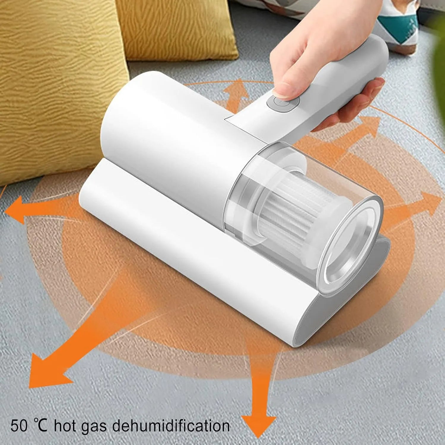 Rechargeable Bed and Sofa Mite Vacuum - Each Cosmia.pk