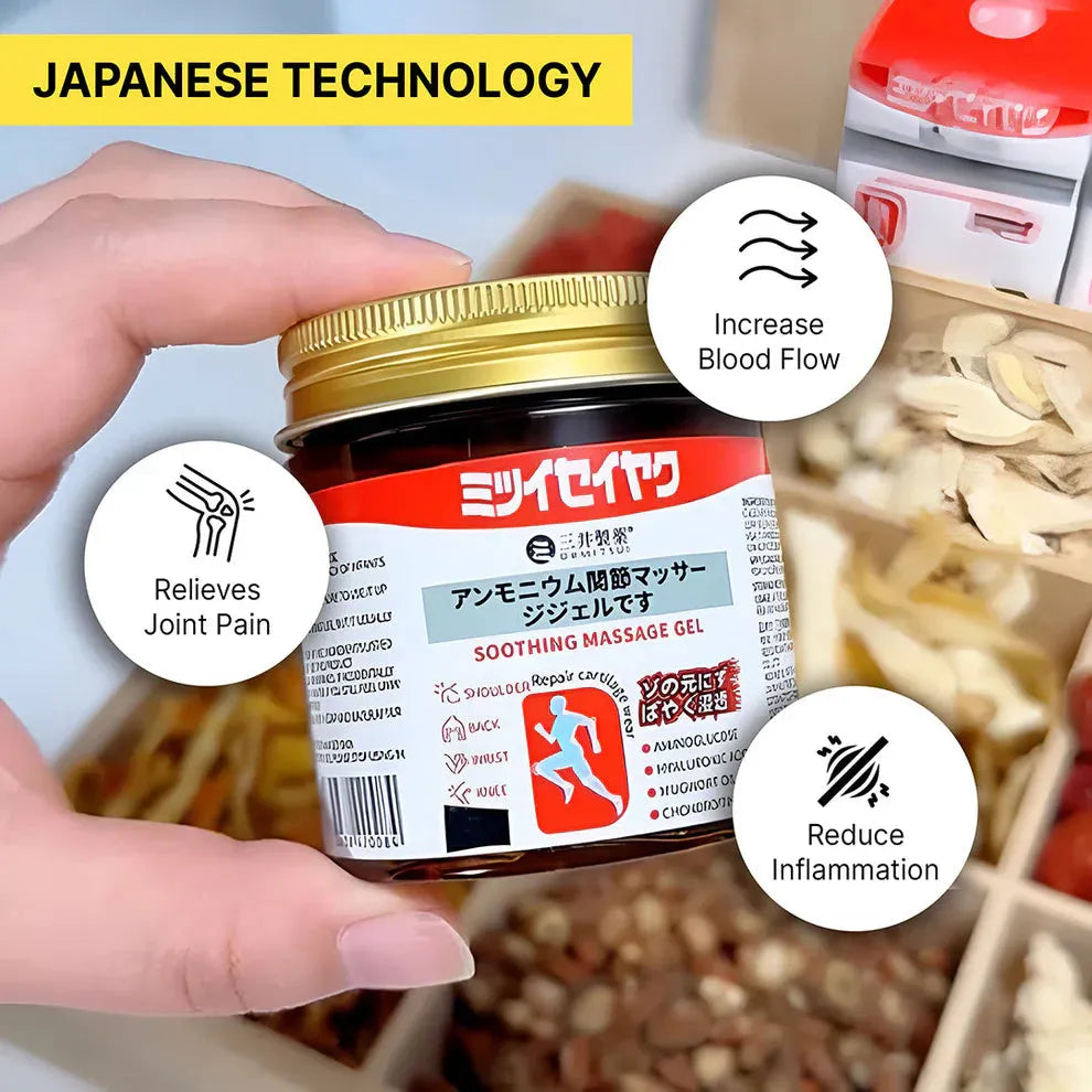 Japanese Joint Support Soothing Massage Gel for Pain Relief Cosmia.pk