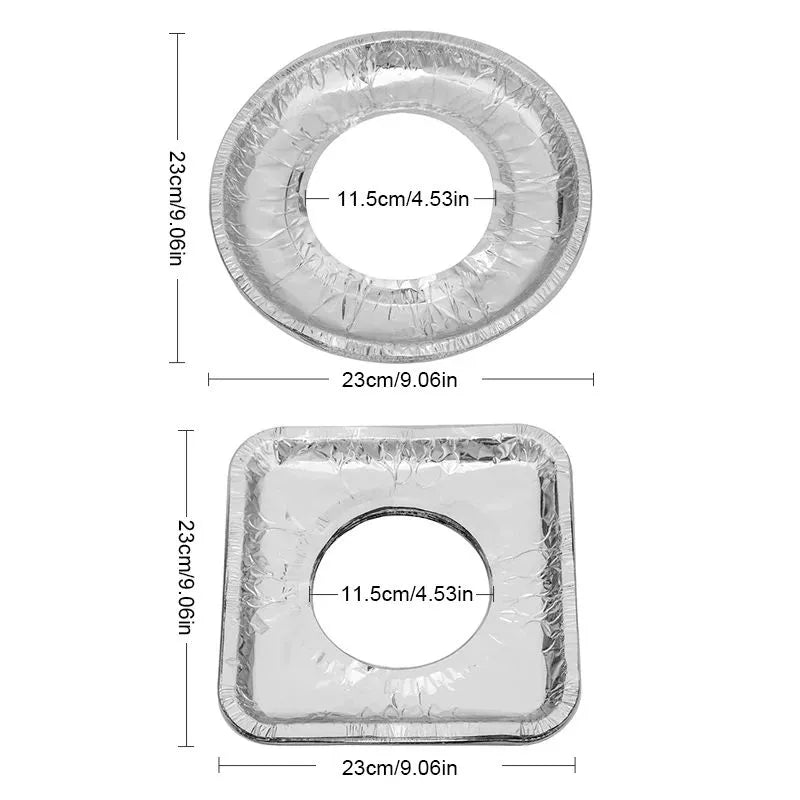 Aluminum Foil Gas Stove Burner Liners-Each Cosmia.pk