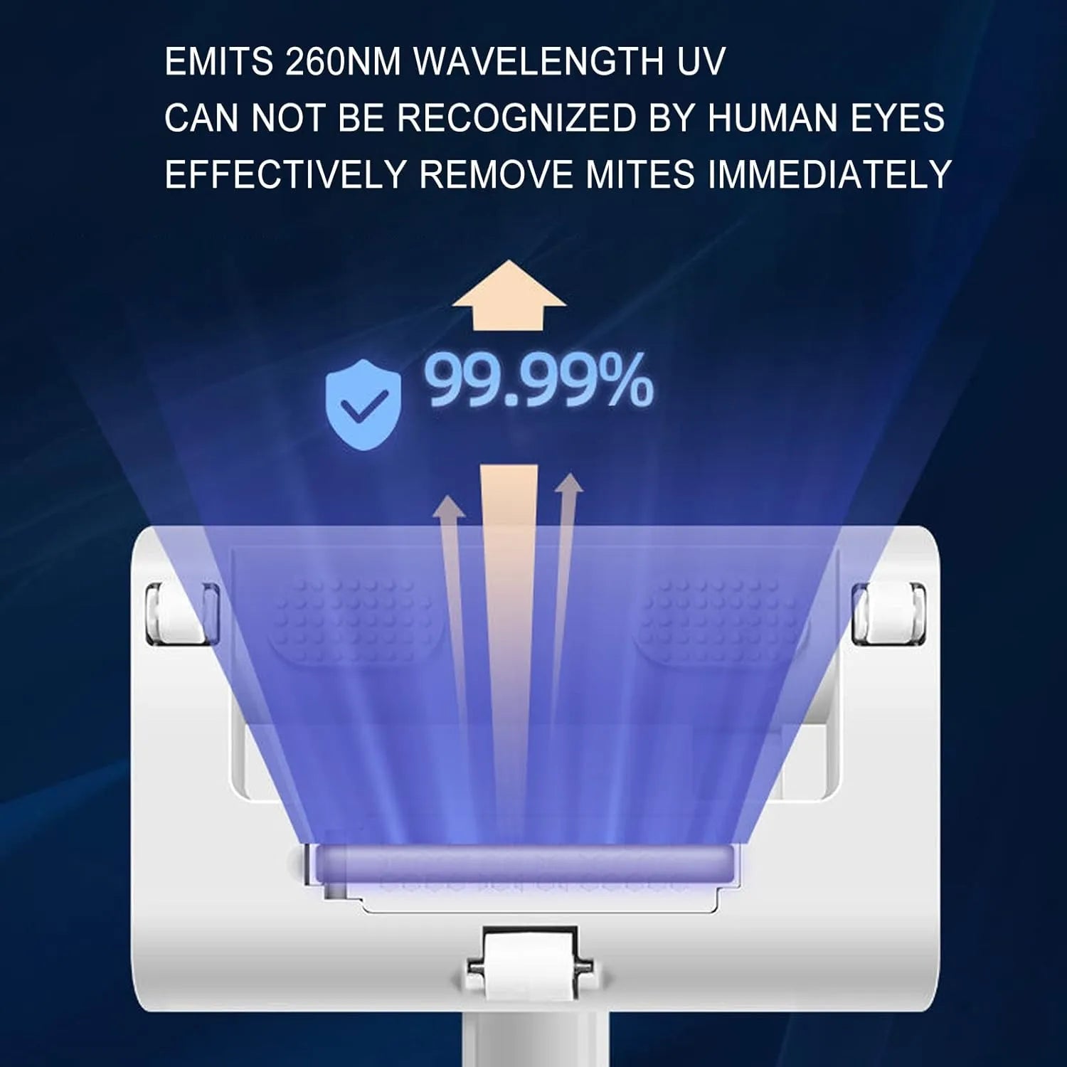 Rechargeable Bed and Sofa Mite Vacuum - Each Cosmia.pk