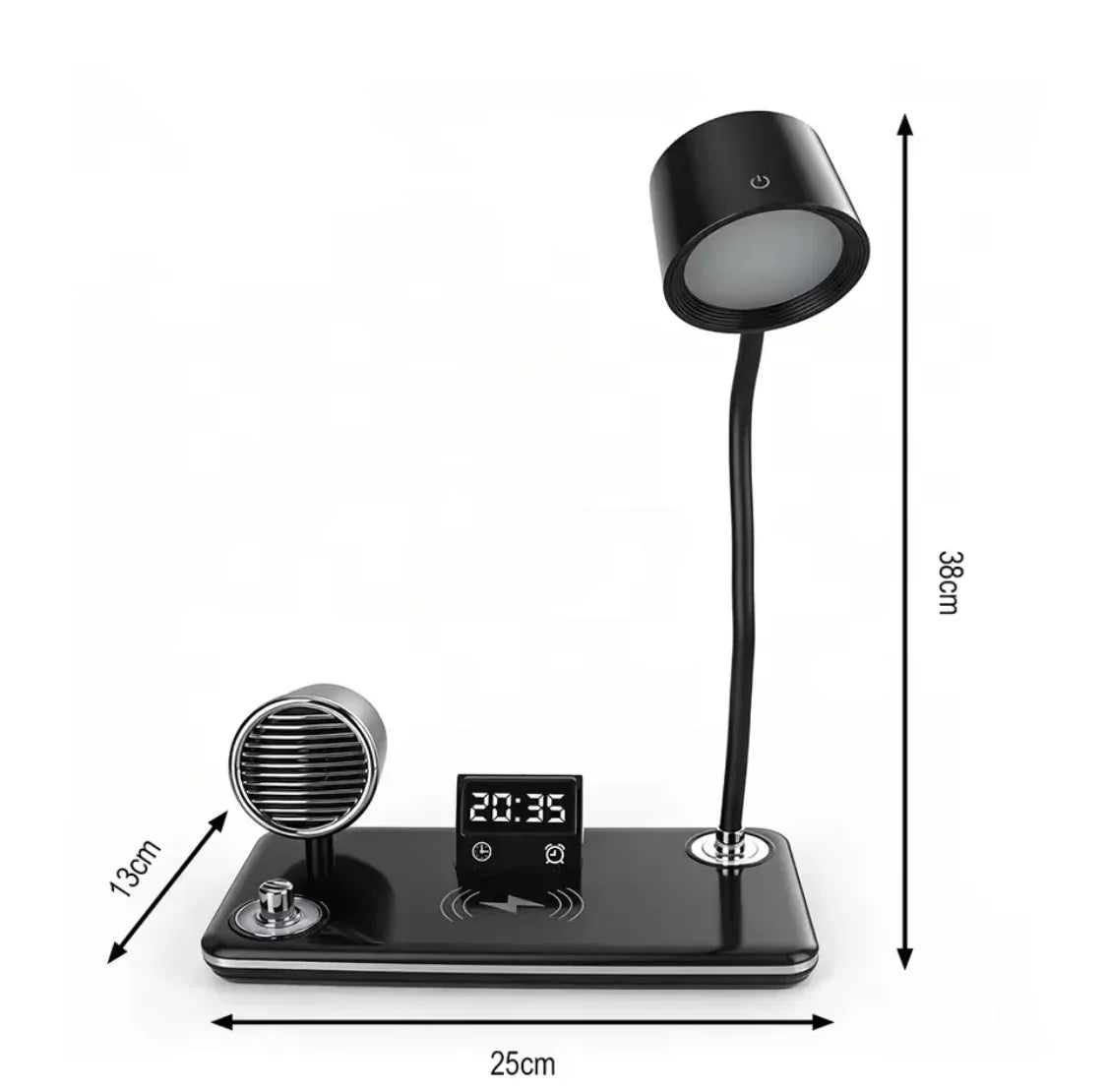 4-in-1 Wireless Charging Desk Lamp Cosmia.pk