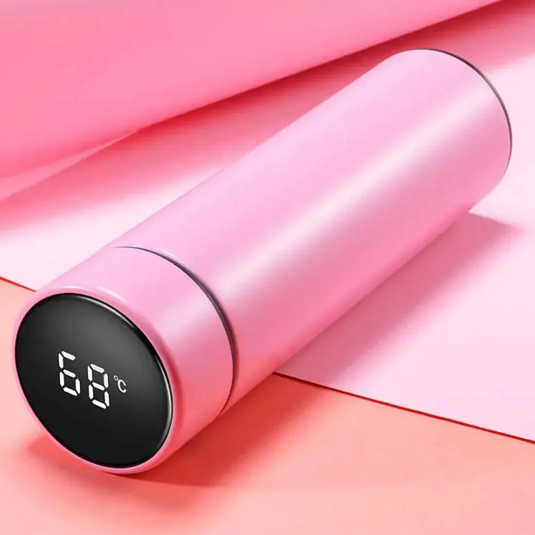 Smart LED Temperature Display Vacuum Insulated Water Bottle-Each Cosmia.pk
