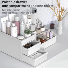 Multi-Functional Makeup Organizer with Storage Drawers Cosmia.pk