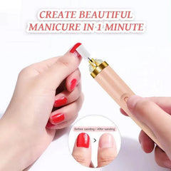 5 In 1 Rechargeable Flawless Salon Nail Finishing Touch Salon Nail