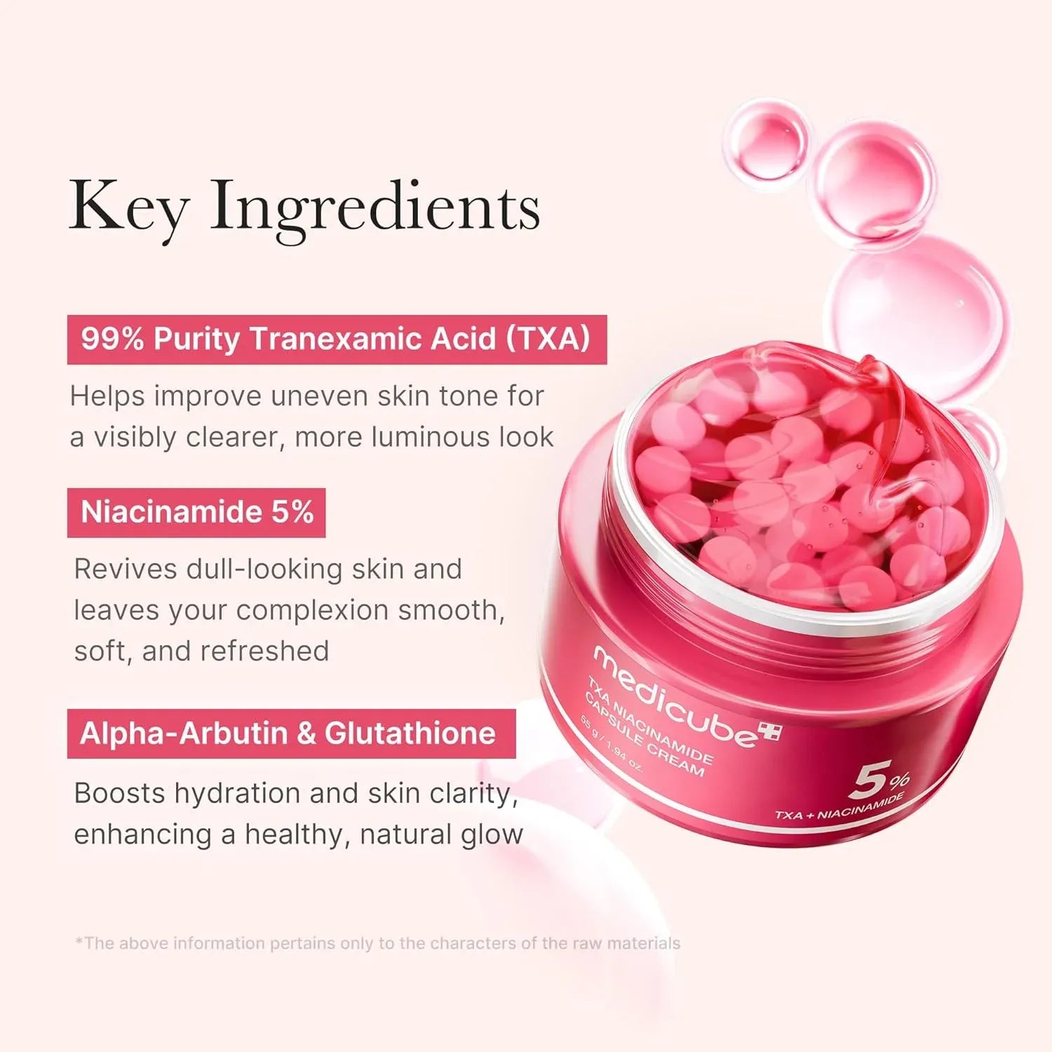 Medicube TXA Niacinamide Capsule Cream - 55 g Medicube