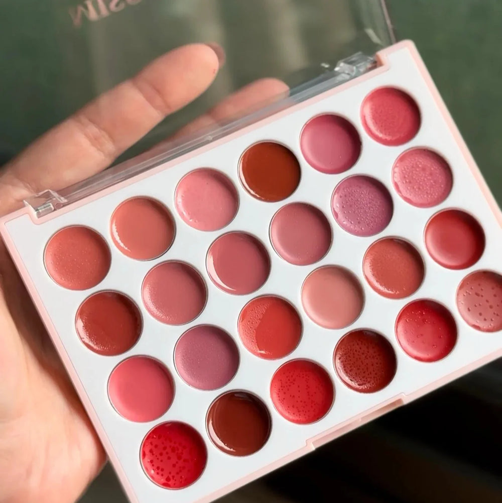 Miss Rose All Round Matte Lipstick Palette – 24 Colors Miss Rose