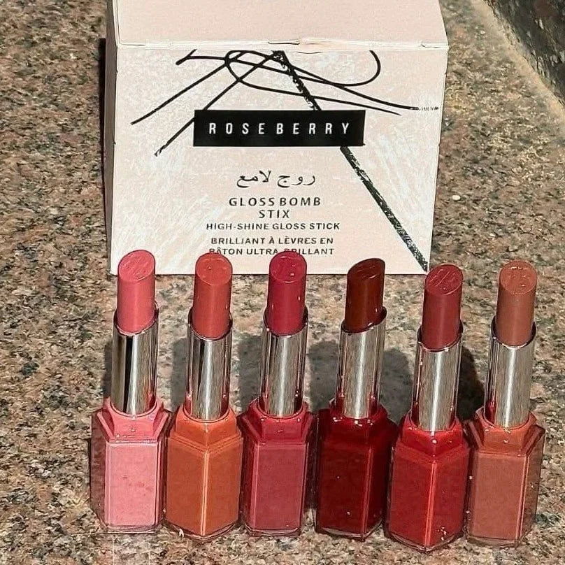 Rose Berry Glossy Bomb Lipsticks Rose berry