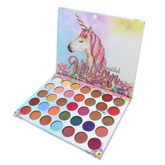 My Beautiful Unicorn Eyeshadow Palette 35 colors Cosmia.pk