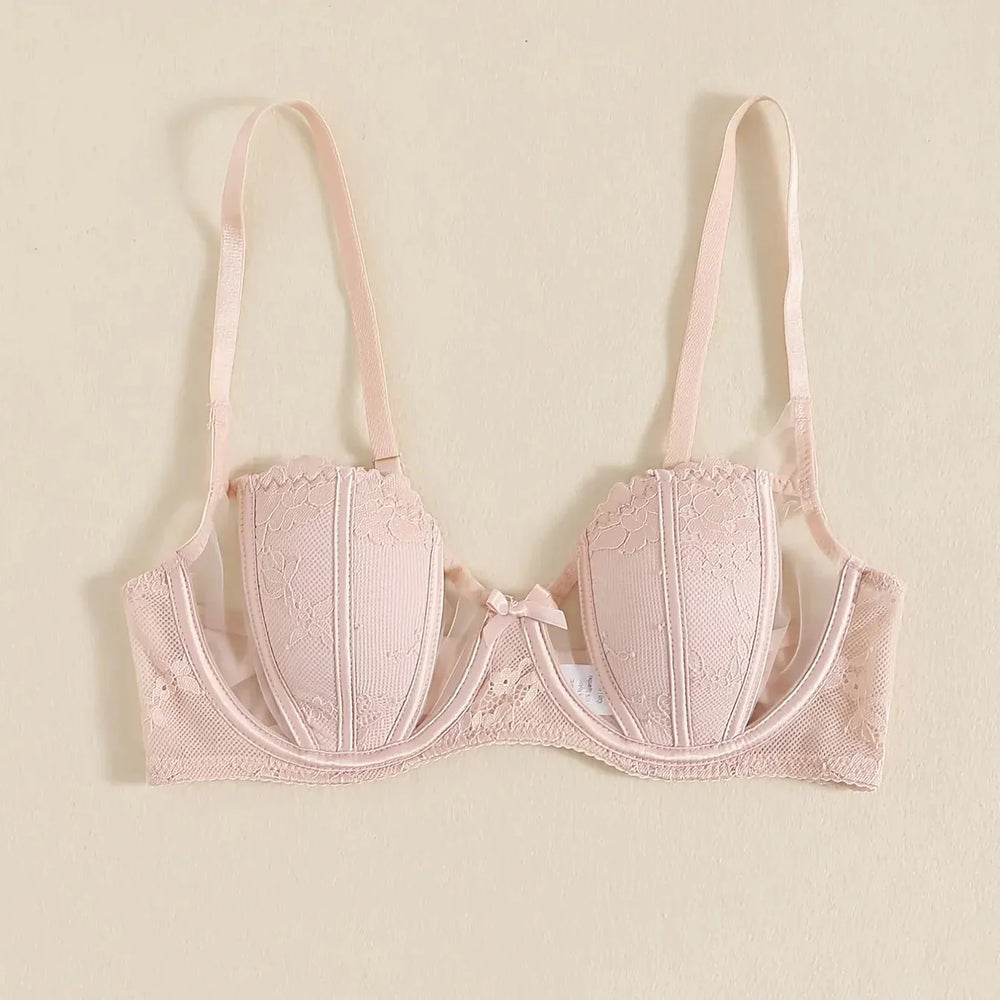 Premium Romantic Lace Nightwear Set Cosmia.pk