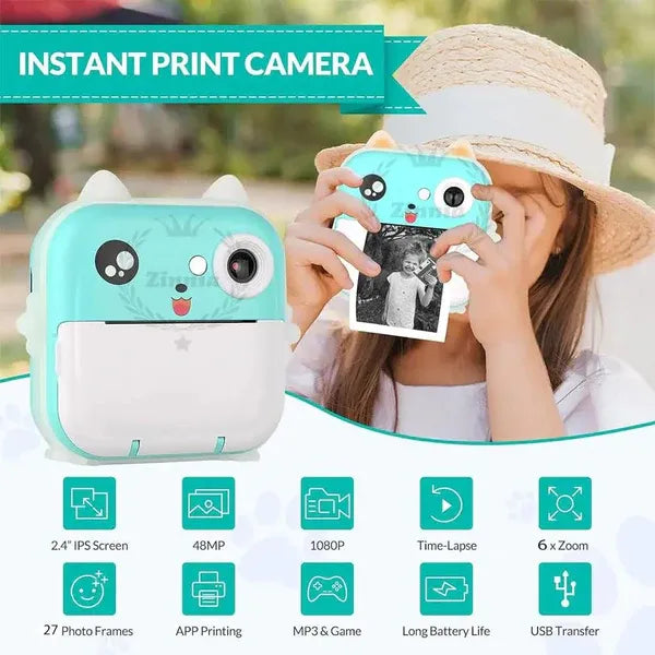 Mini Pocket Instant Camera Printer Cosmia.pk