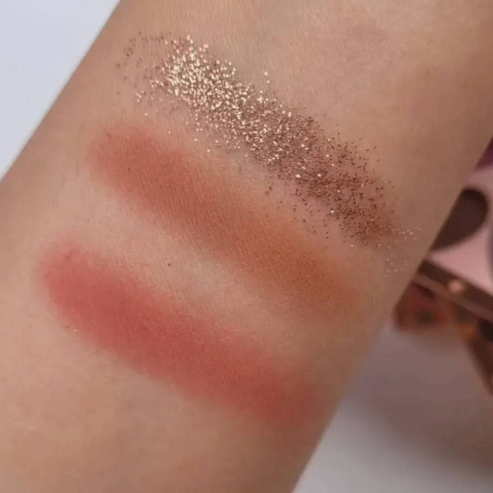 Any Lady Love Every Shade Heart-Shaped Eyeshadow Palette - 25 Colors Any Lady