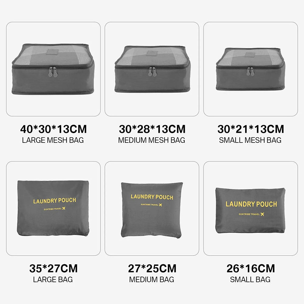 Original & Imported Travel Storage Bag Set -  6Pcs Cosmia