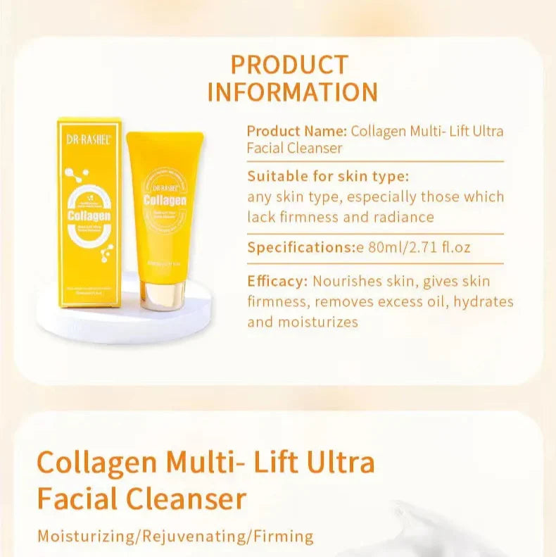 Dr.Rashel Collagen Facial Cleanser - 80ml DR.Rashel
