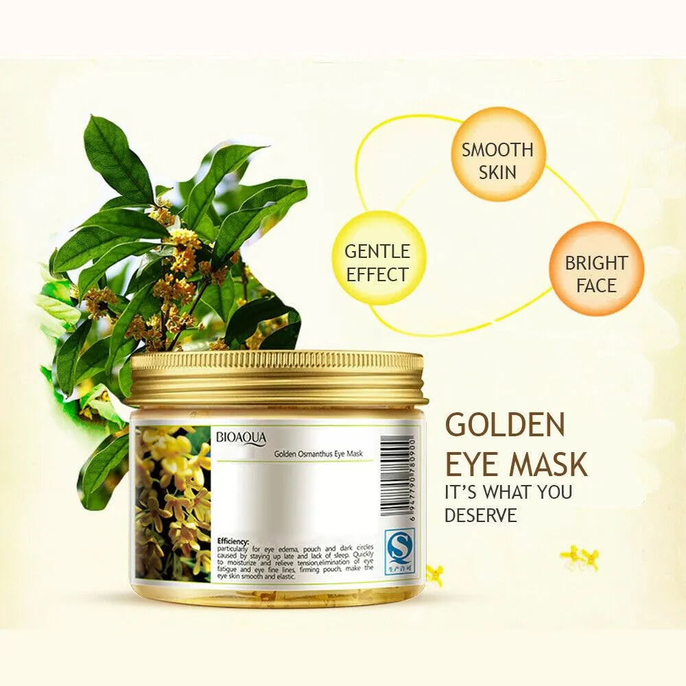 BIOAQUA Golden Osmanthus Eye Mask Gold Eye Treatment Masks Bioaqua
