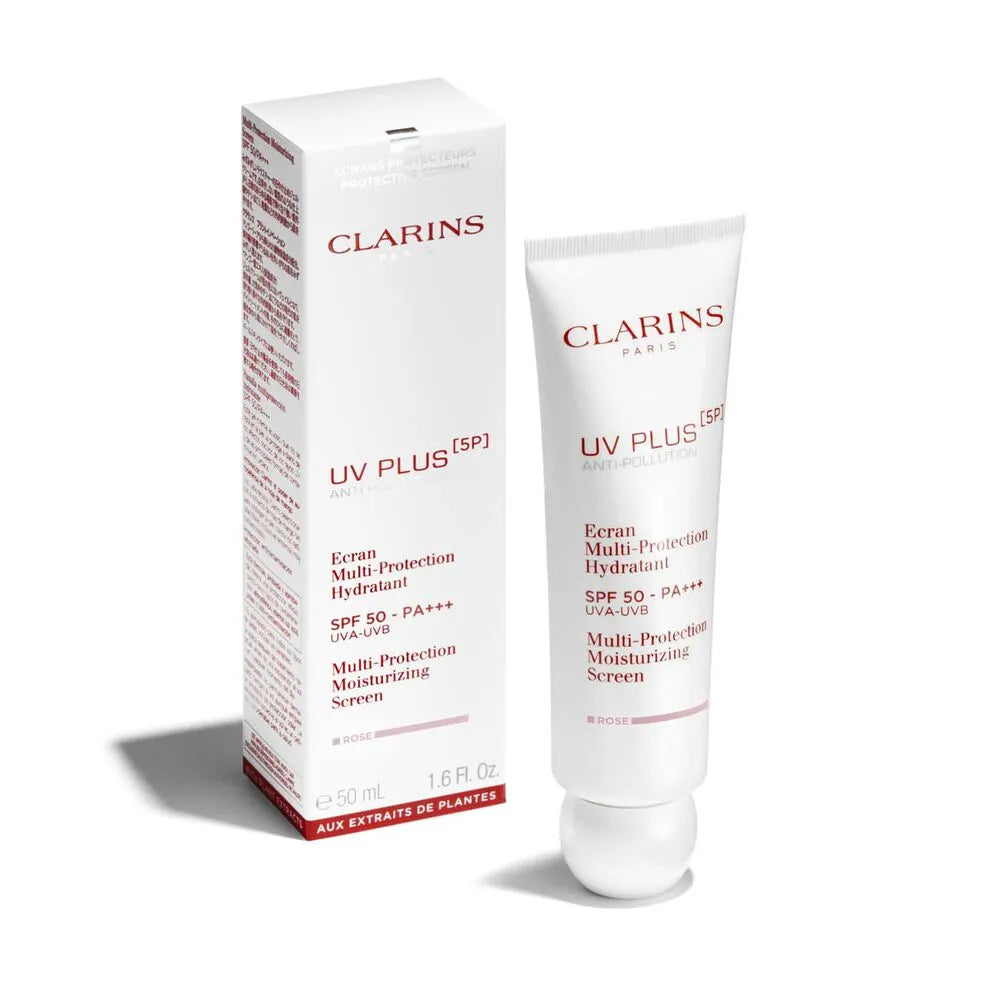 Clarins UV Plus Anti-Pollution SPF 50/PA++++ (ROSY GLOW) - 50ml Clarins
