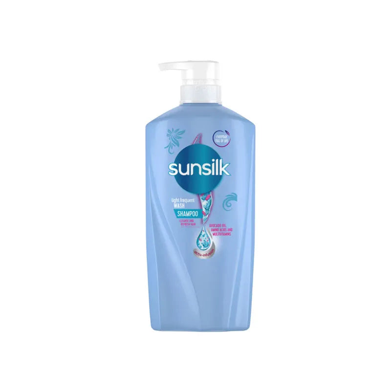 Sunsilk Light Frequent Shampoo Pump - 625ML Thailand New Sunsilk
