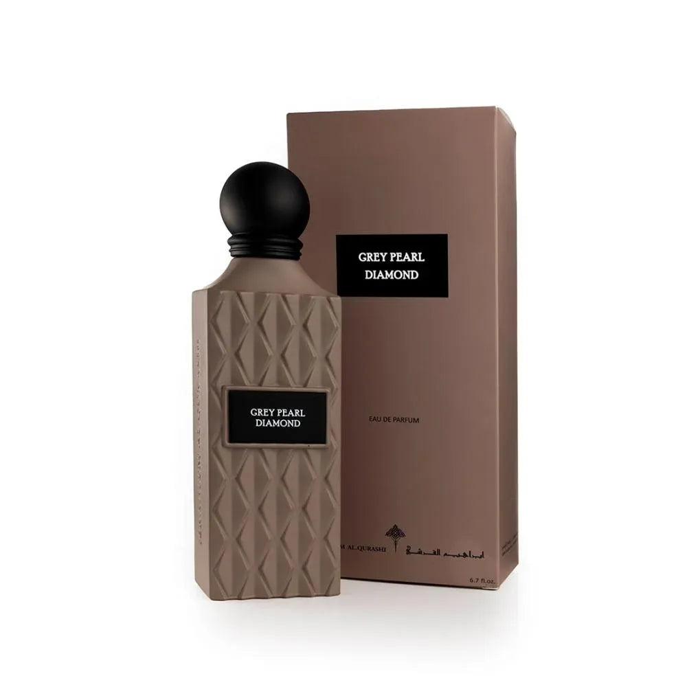 Ibrahim Al Qurashi Grey Pearl Diamond Eau de Parfum-200ml Ibrahim Al Qurashi