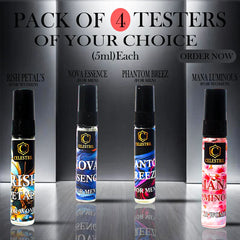Pack of 4 Tester Celestril - 5ml Each Celestril