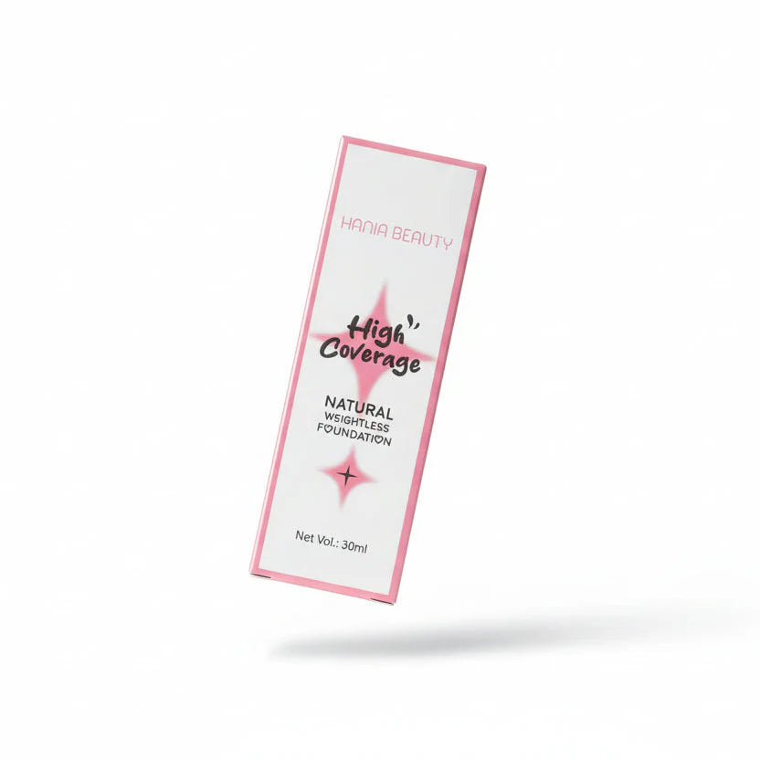 Hania Beauty High Coverage Foundation - 30ml Hania Beauty