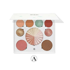 Muicin White Blusher & Eyeshadow Palette Muicin