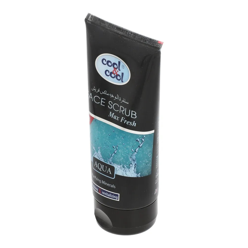 Cool & Cool Aqua Max Fresh Face Scrub for Men Cool & Cool