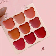 Artskin 9 Color Creamy Lipgloss Palatte Artskin