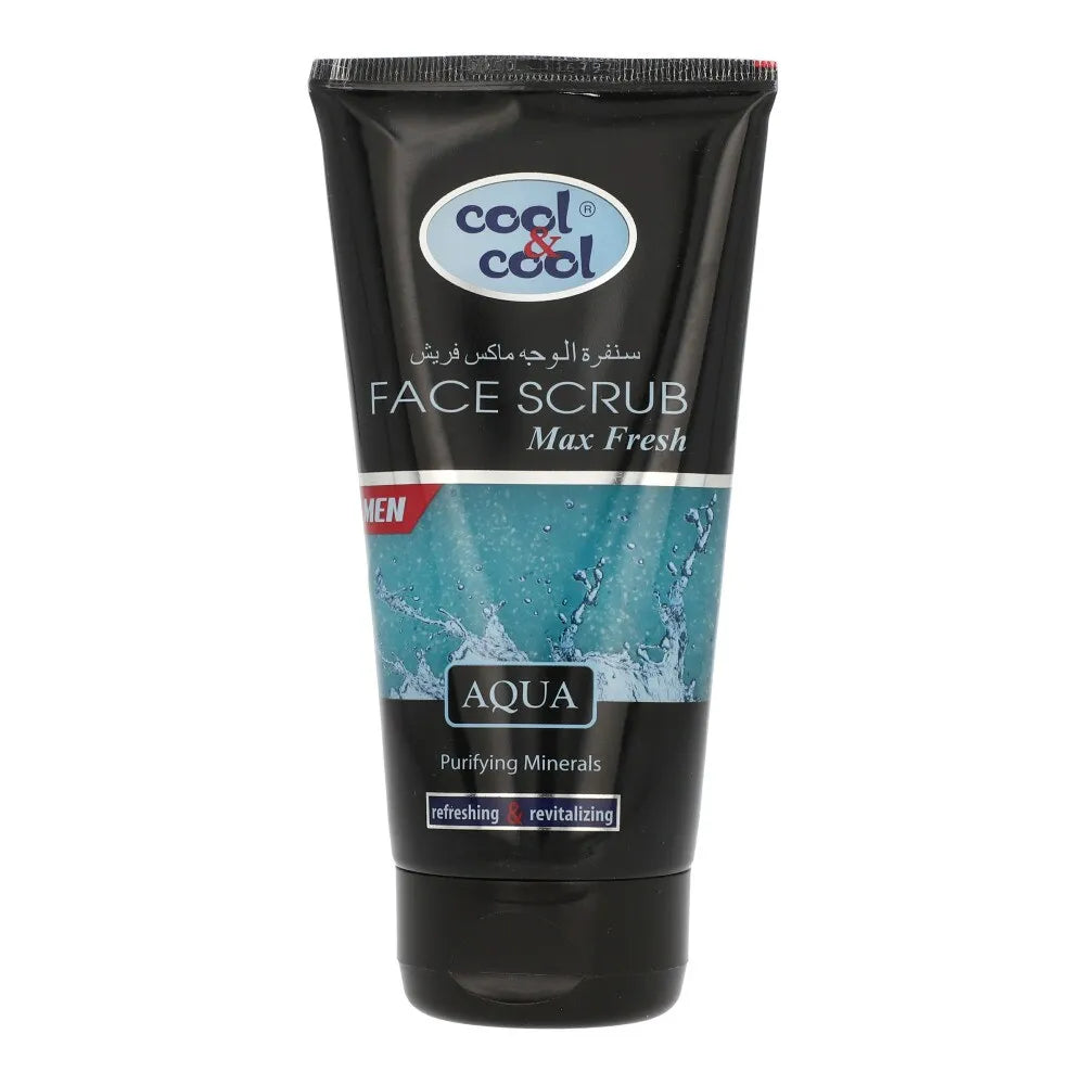 Cool & Cool Aqua Max Fresh Face Scrub for Men Cool & Cool