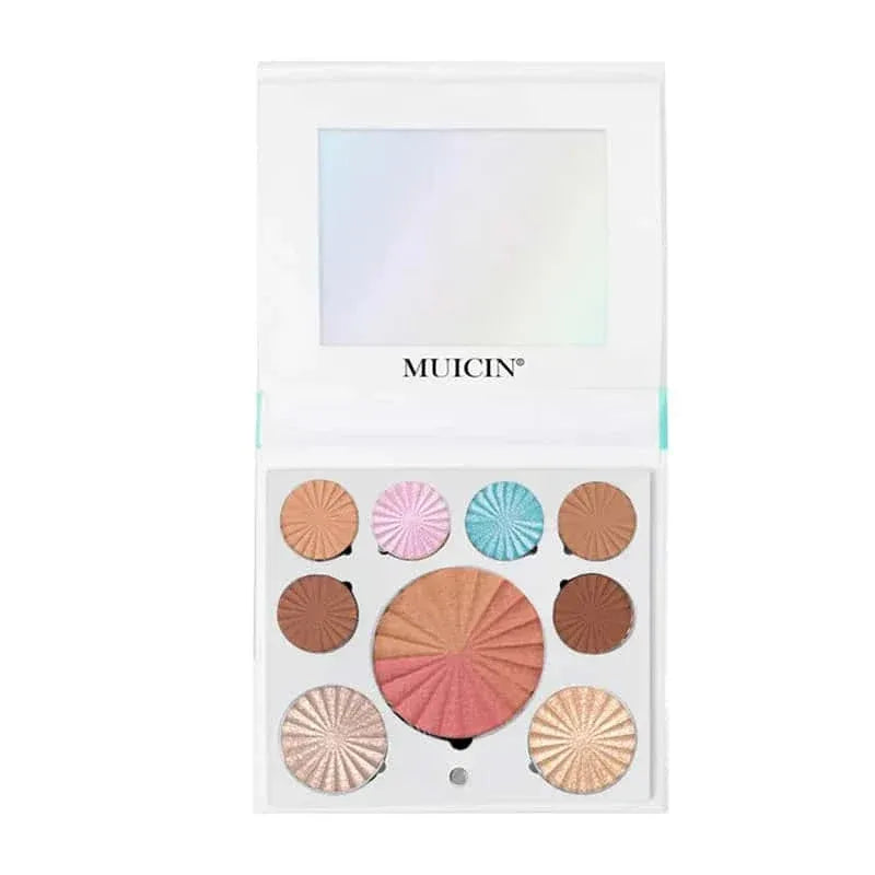 Muicin White Blusher & Eyeshadow Palette Muicin
